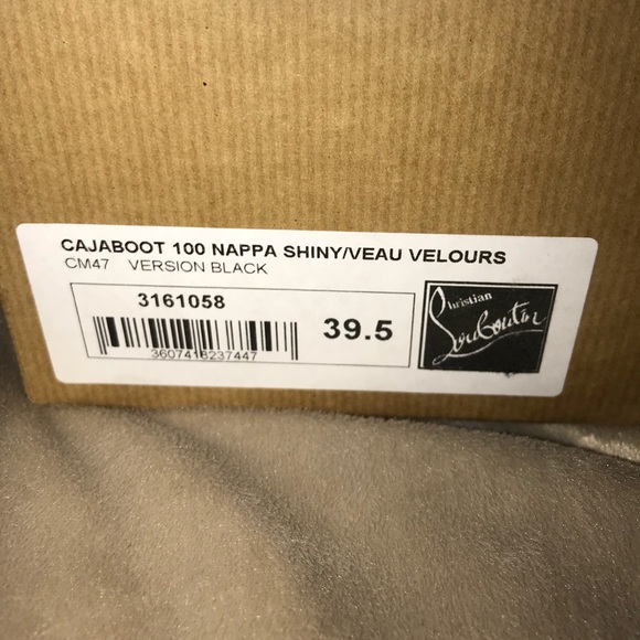 Authentic Christian Louboutin Cajaboot 100 Cage heel/Booties 🔥🔥 - Picture 8 of 8